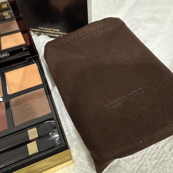 Tom Ford Eye Color Quad #26 Leopard Sun - Opulent Shades  Tom Ford Eye Color Quad Eyeshadow Palette 26 Leopard Sun 0.31 Oz - New In Box